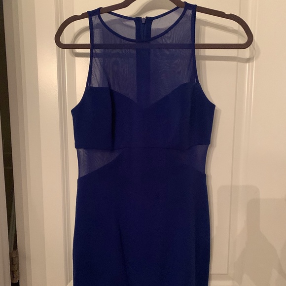 Jay Godfrey Ava Sleeveless Mesh-Inset Jersey Dress - Picture 5 of 9